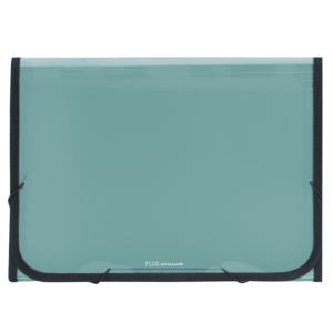CARPETA CLASIFICADORA PLUS OFFICE A4 VERDE CLARO TRASLÚCIDA                                         