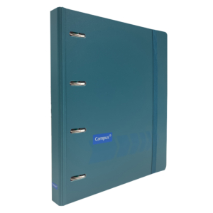 CARPETA RINGBOOK CAMPUS UNIVERSITY 4 ANILLAS + RECAMBIO AZUL                                        
