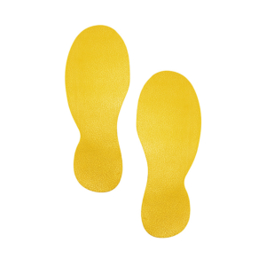 MARCAJE SUELO DURABLE FORMA HUELLA                                                                  