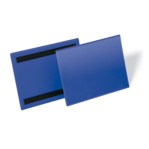 FUNDAS MAGNÉTICAS DURABLE ETIQUETAS A5 HORIZONTAL 50 UD.                                            