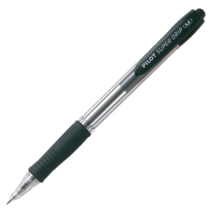 BOLÍGRAFO PILOT SUPERGRIP NEGRO
