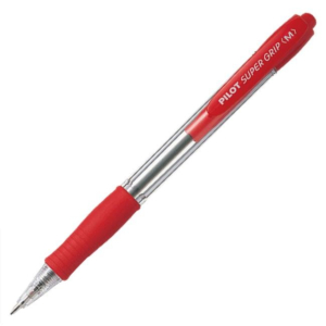 BOLÍGRAFO PILOT SUPERGRIP ROJO