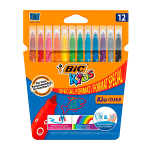 ROTULADOR BIC KID COULEUR TINTA LAVABLE 12 UNID. COLORES SURTIDOS REF. 9246623