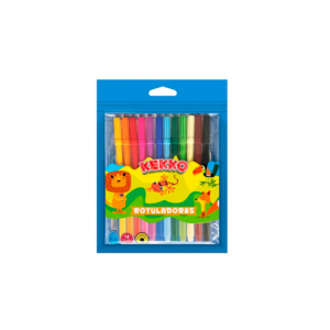 ROTULADOR KEKKO TINTA LAVABLE 12 UNID. COLORES SURTIDOS REF. 630938