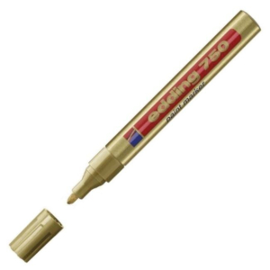 ROTULADOR PERMANENTE EDDING 750 ORO