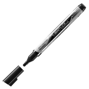 ROTULADOR PIZARRA BIC VELLEDA LIQUID INK PUNTA CÓNICA NEGRO