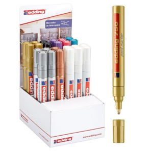 EXPOSITOR ROTULADOR PERMANENTE EDDING 750 24 UNID REF. 52202
