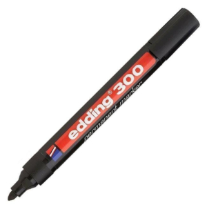 ROTULADOR PERMANENTE EDDING 300 NEGRO