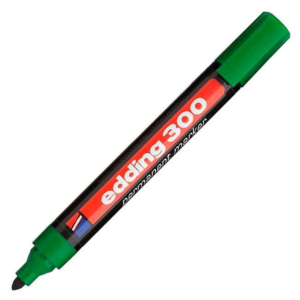 ROTULADOR PERMANENTE EDDING 300 VERDE