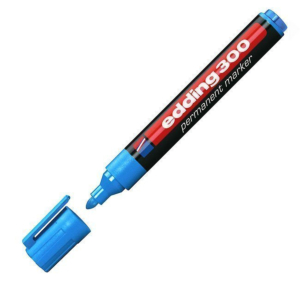 ROTULADOR PERMANENTE EDDING 300 CELESTE