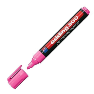 ROTULADOR PERMANENTE EDDING 300 ROSA