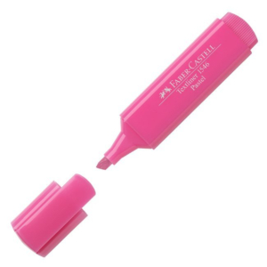 ROTULADOR FLUOR FABER-CASTELL ROSA PASTEL REF. 1546-54
