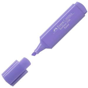 ROTULADOR FLUOR FABER-CASTELL LILA PASTEL REF. 1546-56