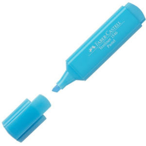 ROTULADOR FLUOR FABER-CASTELL AZUL PASTEL REF. 1546-57