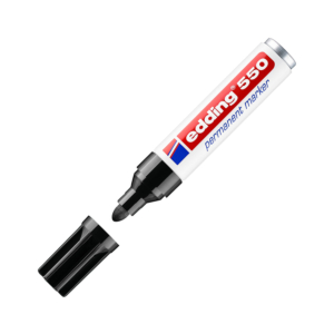 ROTULADOR PERMANENTE EDDING 550 NEGRO