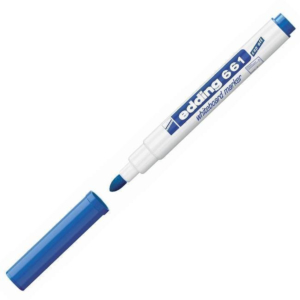 ROTULADOR PIZARRA EDDING PUNTA CÓNICA AZUL REF. 661