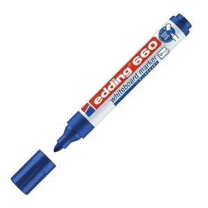ROTULADOR PIZARRA EDDING 660 PUNTA CÓNICA AZUL