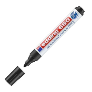 ROTULADOR PIZARRA EDDING 660 PUNTA CÓNICA NEGRO