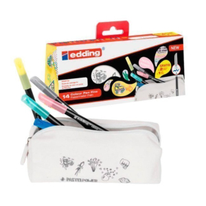 ROTULADOR EDDING 1200 12+2 UNID.+PORTATODO COLORES SURTIDOS REF. 1200-14-BTS