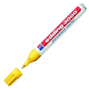ROTULADOR PERMANENTE EDDING 3000 AMARILLO
