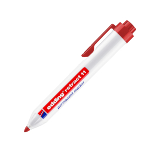 ROTULADOR PERMANENTE EDDING PUNTA RETRACTIL ROJO REF. RETRACT 11