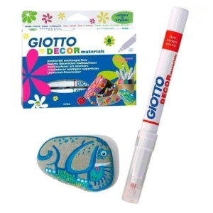 ROTULADOR GIOTTO DECOR MATERIALS 6 UNID. COLORES SURTIDOS REF. 453300
