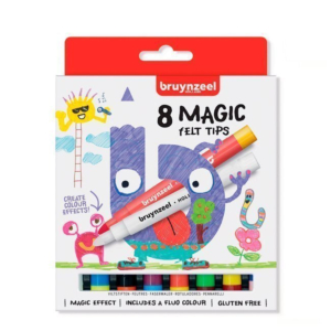 ROTULADORES MÁGICOS BRUYNZEEL 8 COLORES