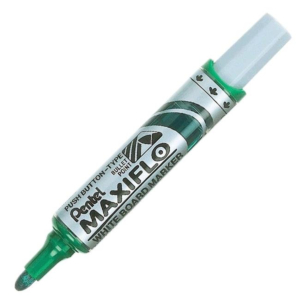 ROTULADOR PIZARRA PENTEL MAXIFLO PUNTA CÓNICA VERDE REF. MWL5M