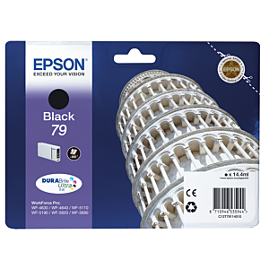 EPSON CARTUCHO NEGRO L 900 PAGINAS WORKFORCE PRO WF-5XXX SERIES/ WF-4630DWF Nº79