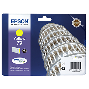 EPSON CARTUCHO AMARILLO L 900 PAGINAS WORKFORCE PRO WF-5XXX SERIES Nº79