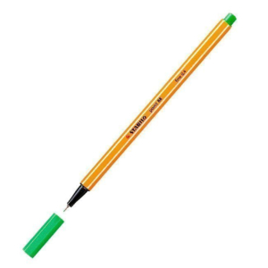 ROTULADOR STABILO POINT 88 VERDE HOJA REF. 88-43