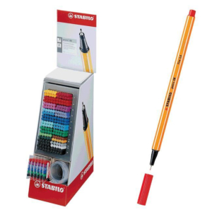 EXPOSITOR ROTULADOR STABILO POINT 88 236 UNID. COLORES SURTIDOS REF. 88-236-1