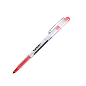 BOLÍGRAFO KORES PN1 TINTA LÍQUIDA ROJO