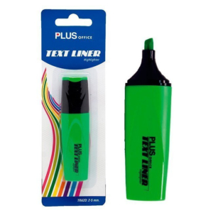 ROTULADOR FLUORESCENTE PLUS 3.2 TEXTLINER VERDE REF. 081584