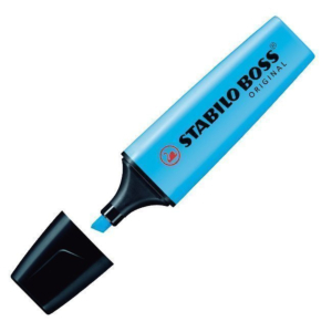 ROTULADOR FLUORESCENTE STABILO BOSS AZUL REF. 70/31