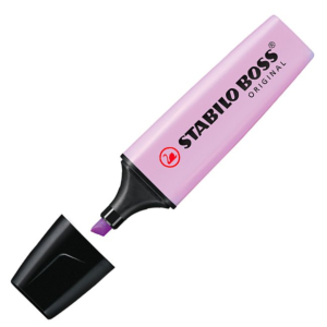 ROTULADOR FLUORESCENTE STABILO BOSS VIOLETA PASTEL REF. 70/155