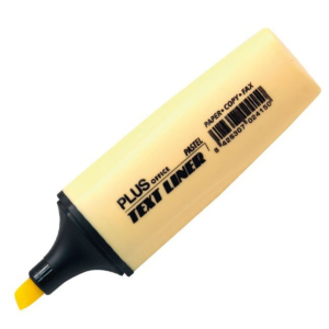 ROTULADOR FLUORESCENTE PLUS 3.2 TEXTLINER AMARILLO PASTEL REF. 200
