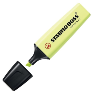 ROTULADOR FLUORESCENTE STABILO BOSS LIMA PASTEL REF. 70/133