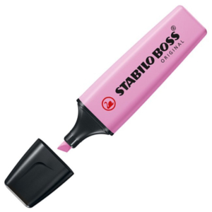 ROTULADOR FLUORESCENTE STABILO BOSS FUCSIA PASTEL REF. 70/158