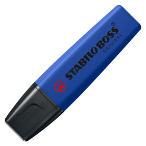ROTULADOR FLUORESCENTE STABILO BOSS AZUL MARINO REF. 70/132