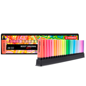 SET ROTULADOR FLUORESCENTE STABILO PASTEL 23 UNID. REF. 7023-01-5-20