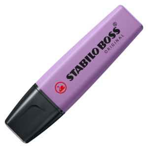 ROTULADOR FLUORESCENTE STABILO BOSS LILA GRISACEO REF. 70/162