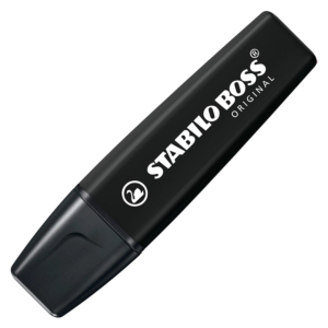 ROTULADOR FLUORESCENTE STABILO BOSS NEGRO REF. 70/46