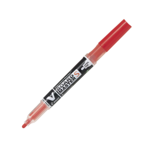 ROTULADOR PIZARRA PILOT V BOARD MASTER-S PUNTA CÓNICA ROJO