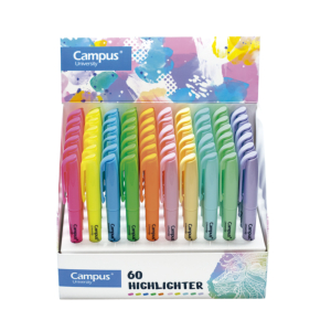 EXPOSITOR ROTULADOR FLUORESCENTE PEN CAMPUS HIGHLIGHTER 60 UNID.