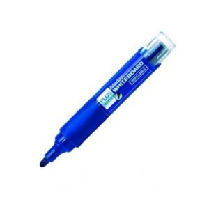ROTULADOR LÍQUIDO DE PIZARRA RECARGABLE PLUS OFFICE PUNTA CÓNICA AZUL REF. 81431