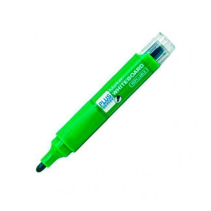 ROTULADOR LÍQUIDO DE PIZARRA RECARGABLE PLUS OFFICE PUNTA CÓNICA VERDE REF. 81433