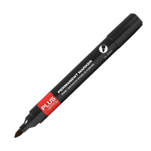 ROTULADOR PERMANENTE PLUS OFFICE PLUS MARKER 3 NEGRO