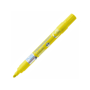 ROTULADOR PERMANENTE PLUS OFFICE PLUS MARKER 3 AMARILLO