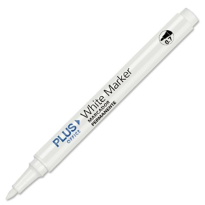 ROTULADOR PERMANENTE PLUS OFFICE WHITE MARKER BLANCO REF. 080869